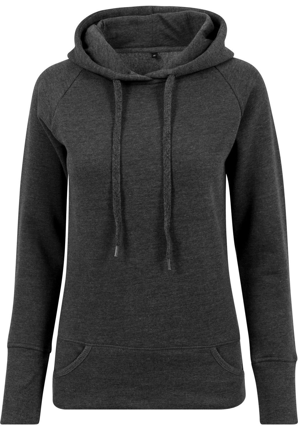 Ladies Cuff Pockets Hoody - Gråskifer