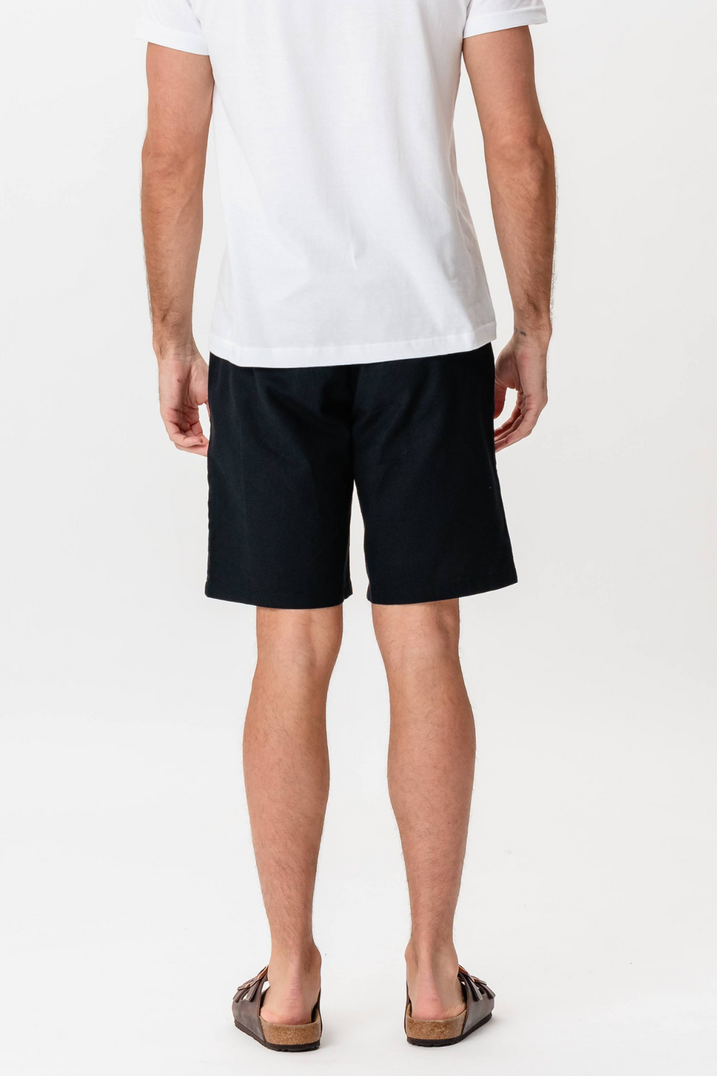 Linen Shorts - Sort