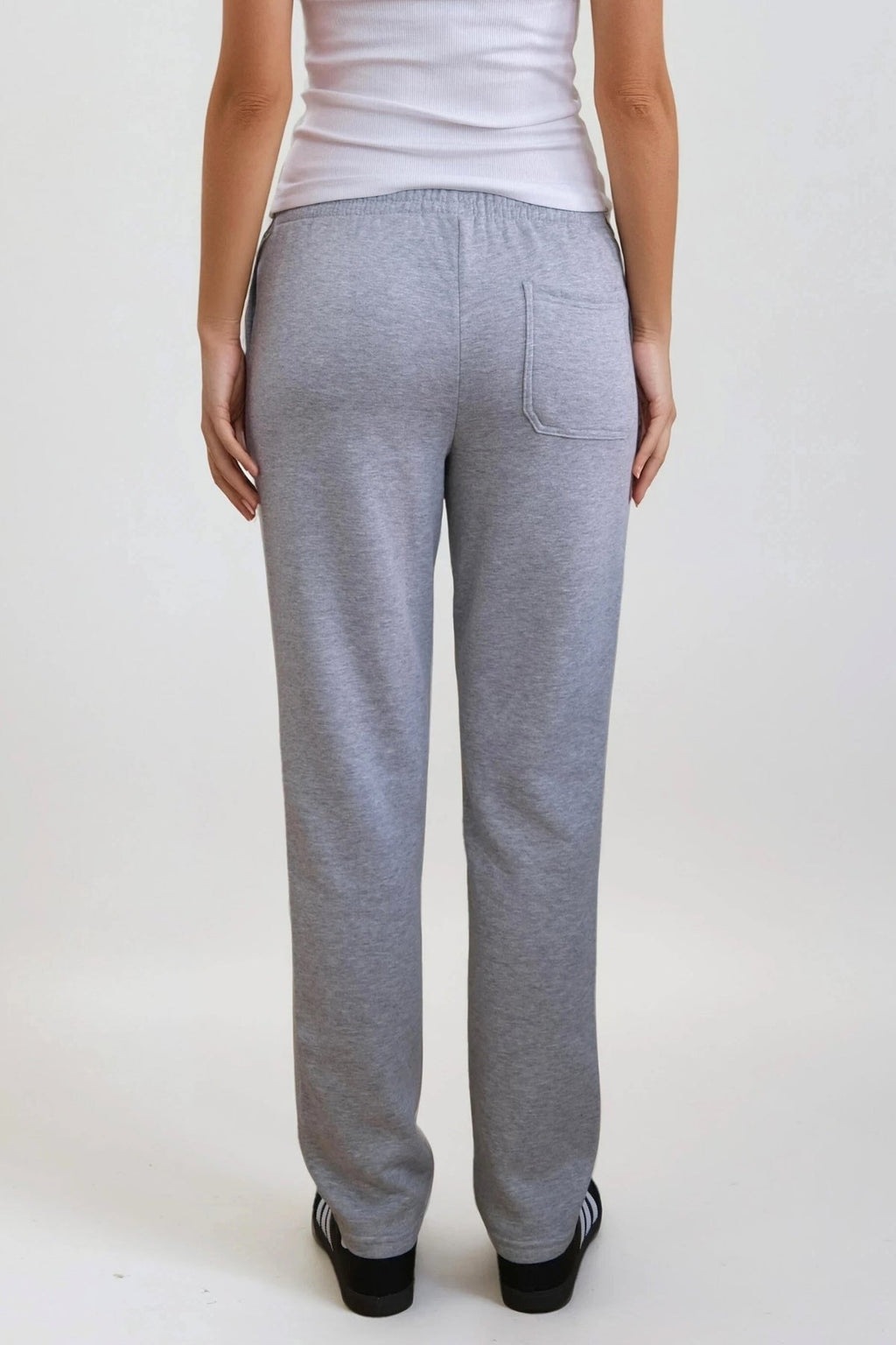 Essentielle Sweatpants - Grå Melange