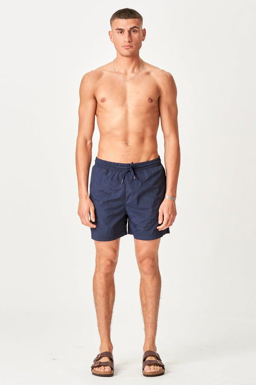 Premium Svømme Shorts - Marineblå
