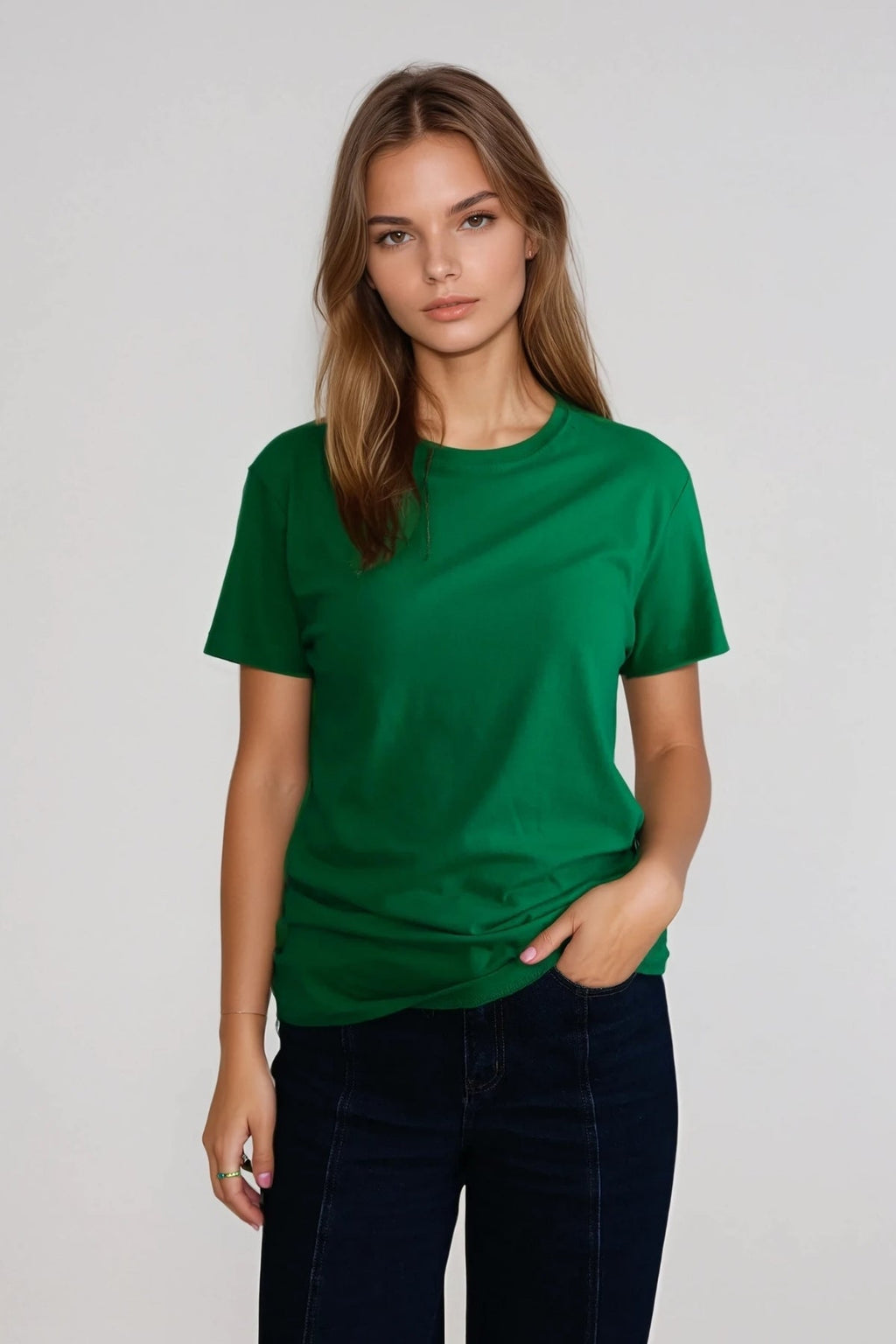 Basic Light T-shirt - Grøn