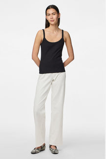May Strop Top - Sort