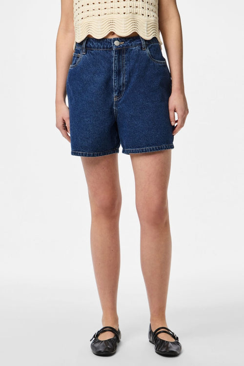 Abbi Shorts - Mellemblå Denim