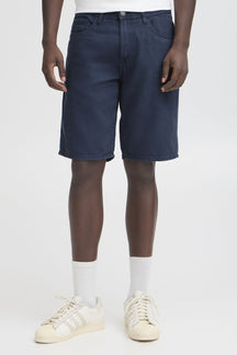 Philip Denim Shorts - Marineblå