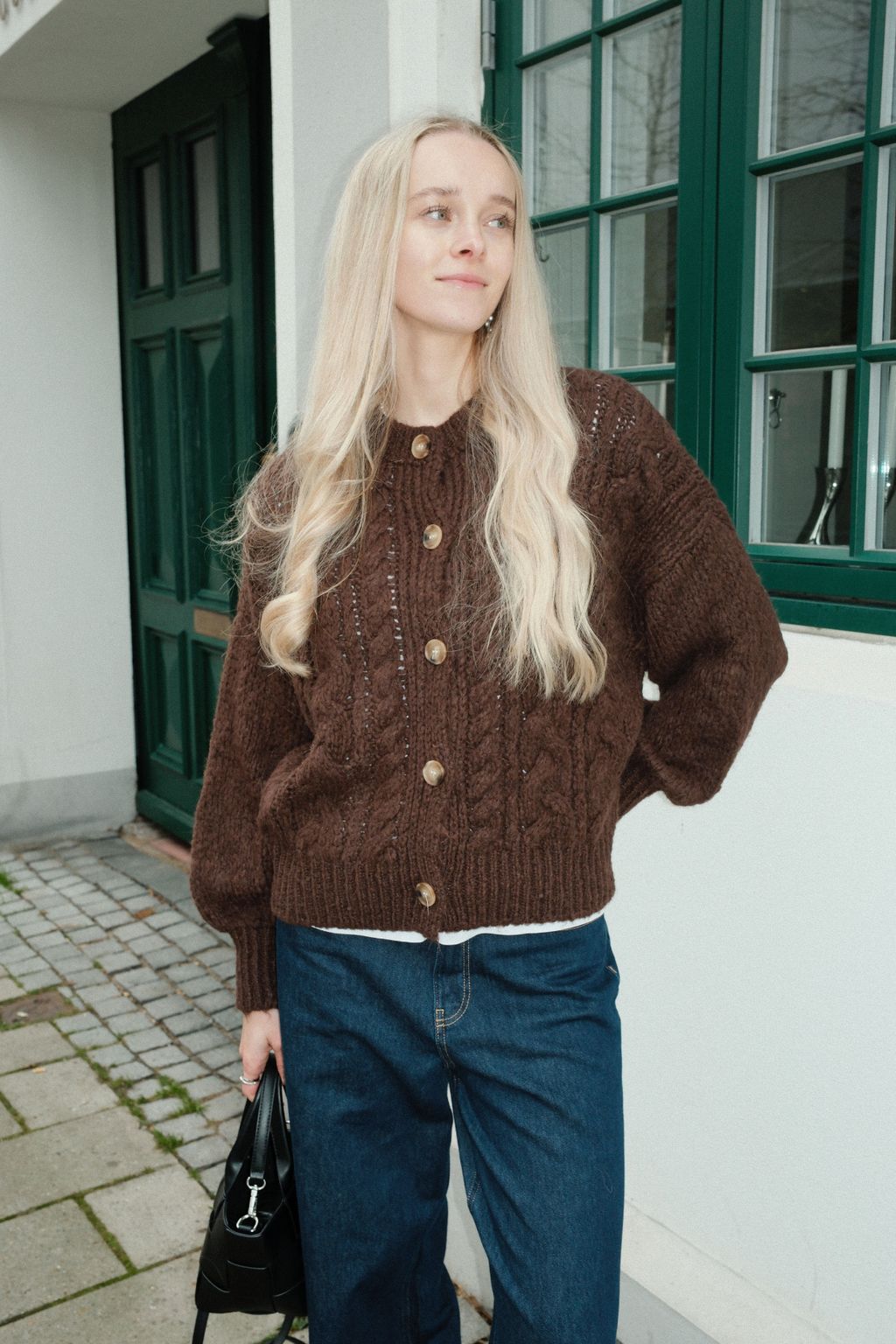 Botton Knit - Brun