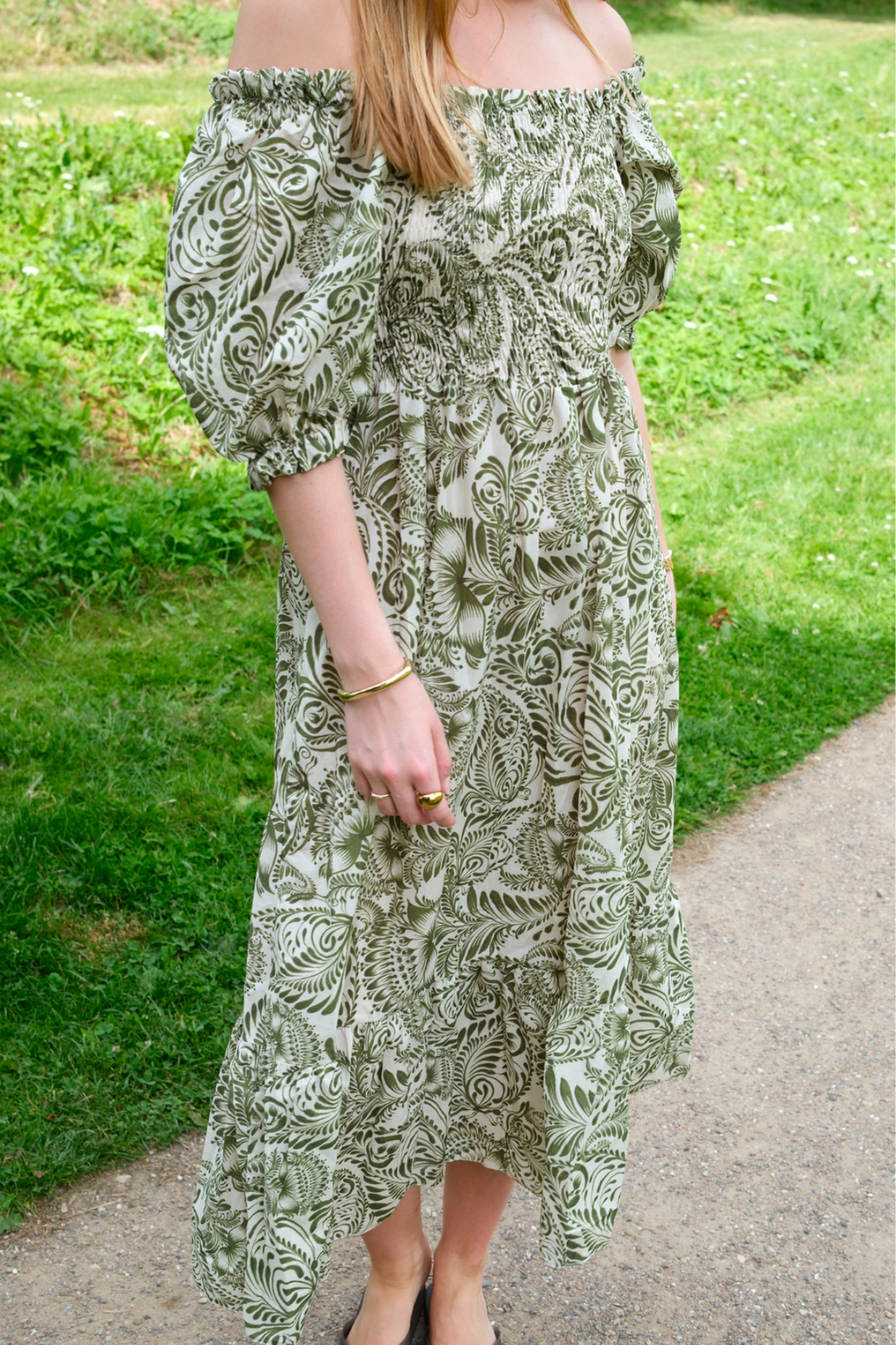 Lia Kjole - Grøn