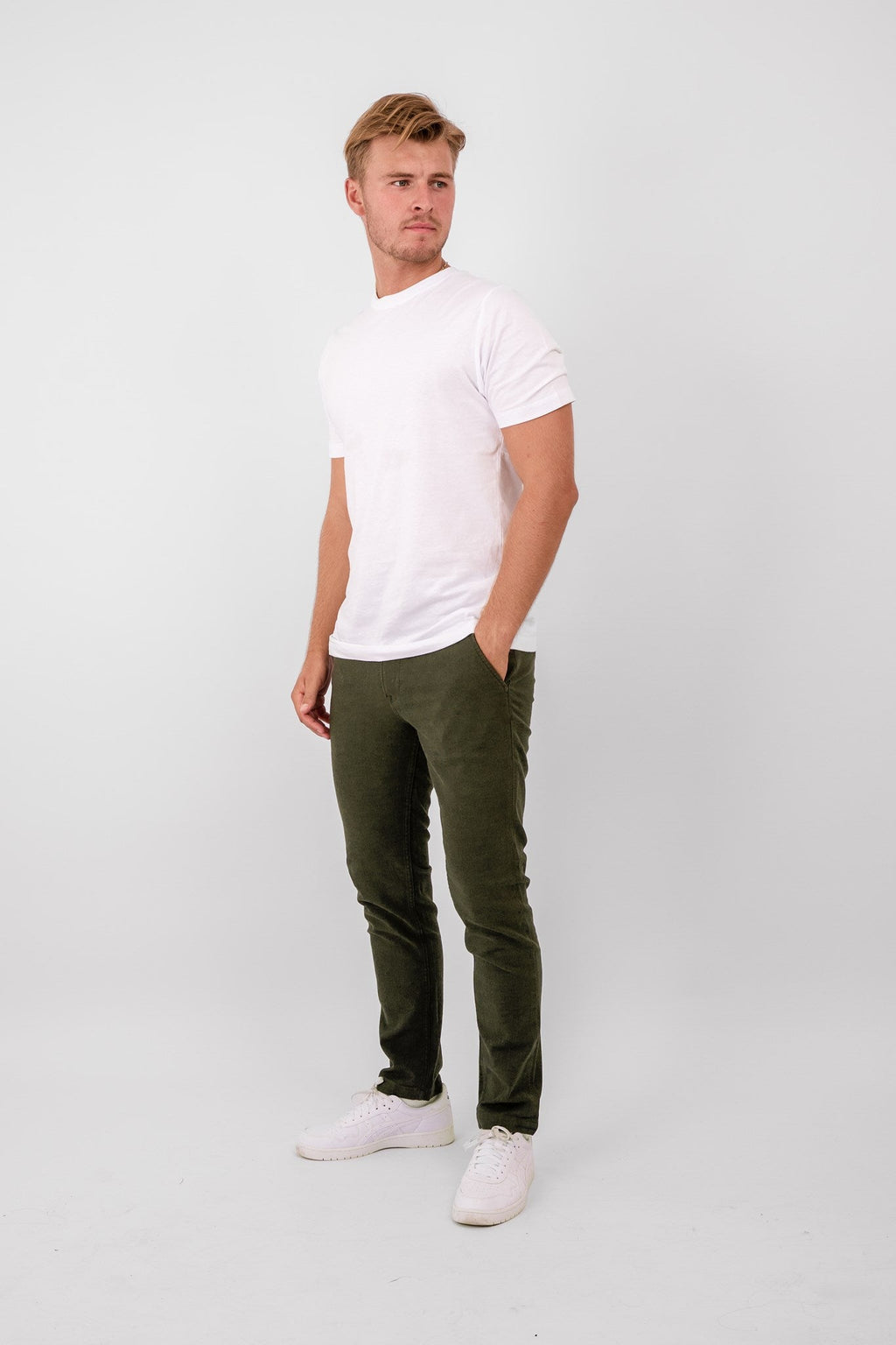 De Originale Performance Structure Pants (Regular) - Mørkegrøn
