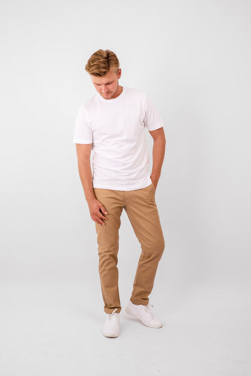 De Originale Performance Structure Pants (Regular) - Mørk Beige