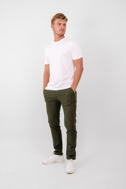De Originale Performance Structure Pants (Regular) - Mørkegrøn