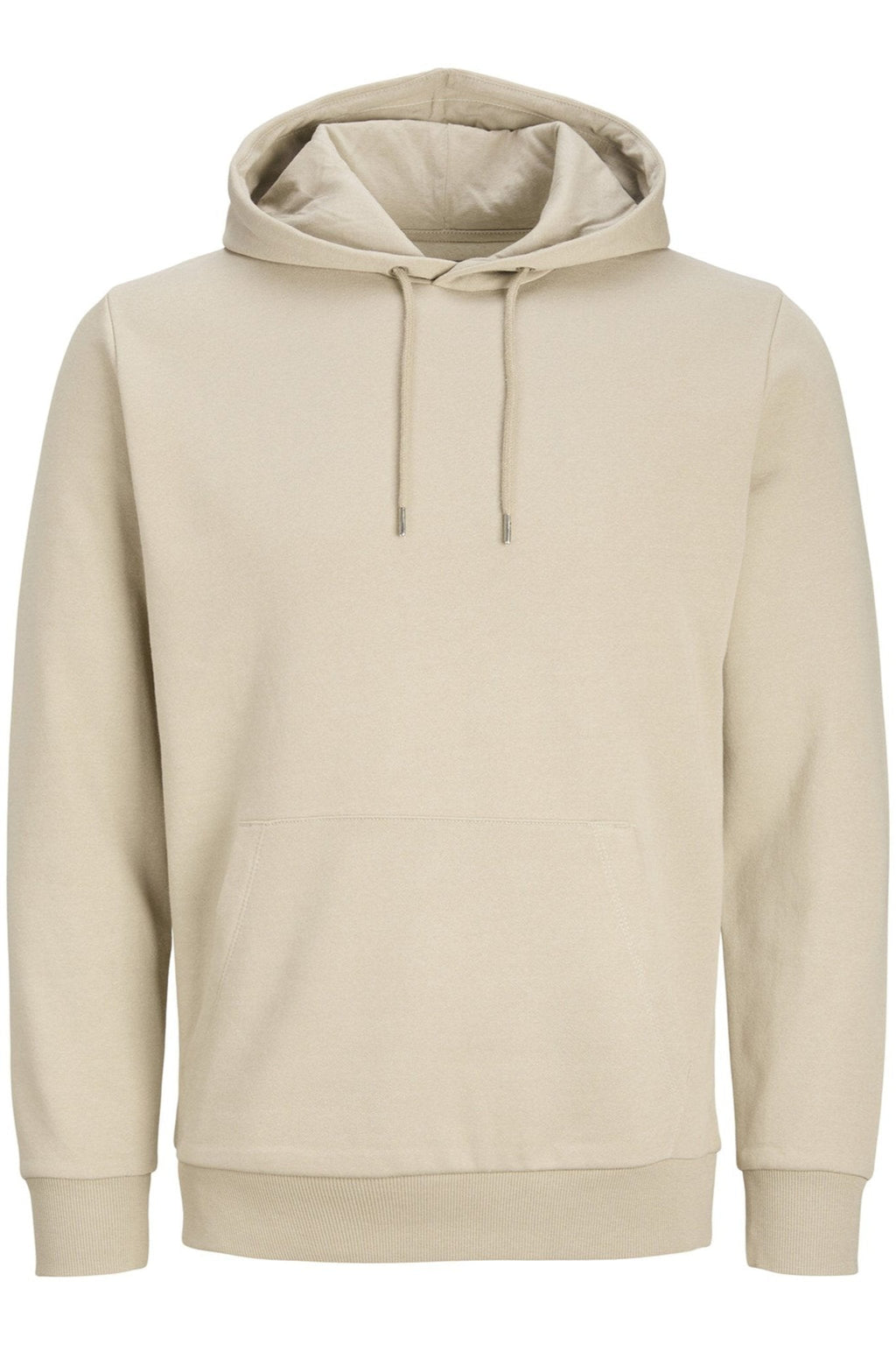 Basic Hoodie Sweat - Mørk Beige