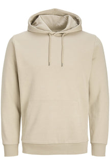 Basic Hoodie Sweat - Mørk Beige