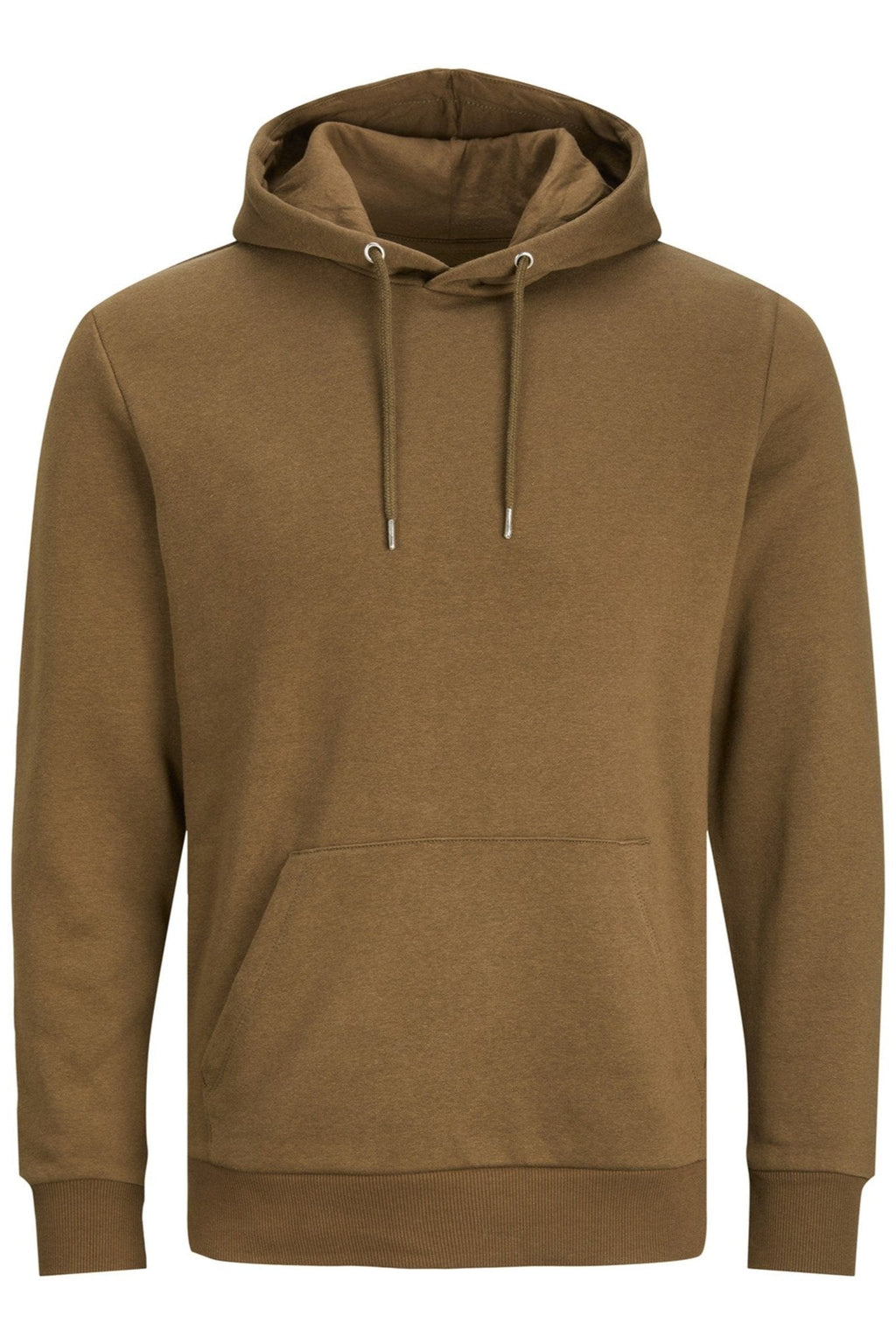 Basic Hoodie Sweat - Brun