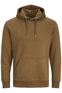 Basic Hoodie Sweat - Brun