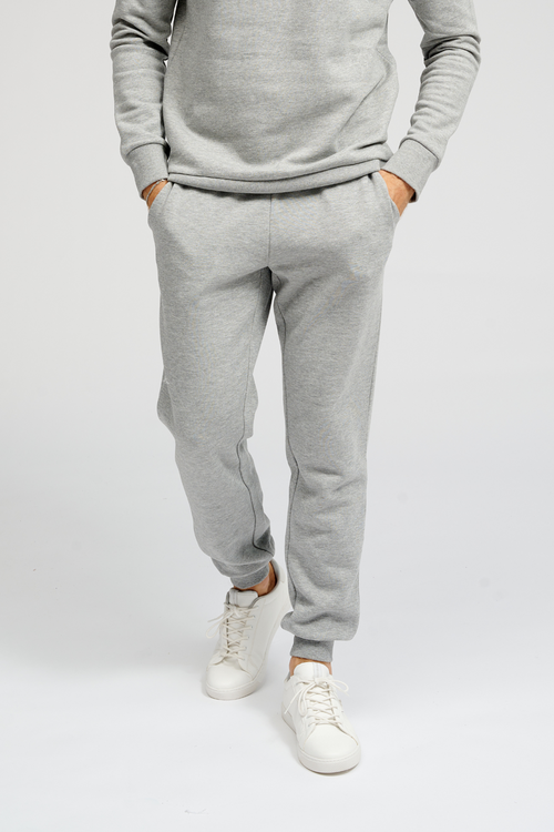 Basic Sweatpants - Lys Grå Melange
