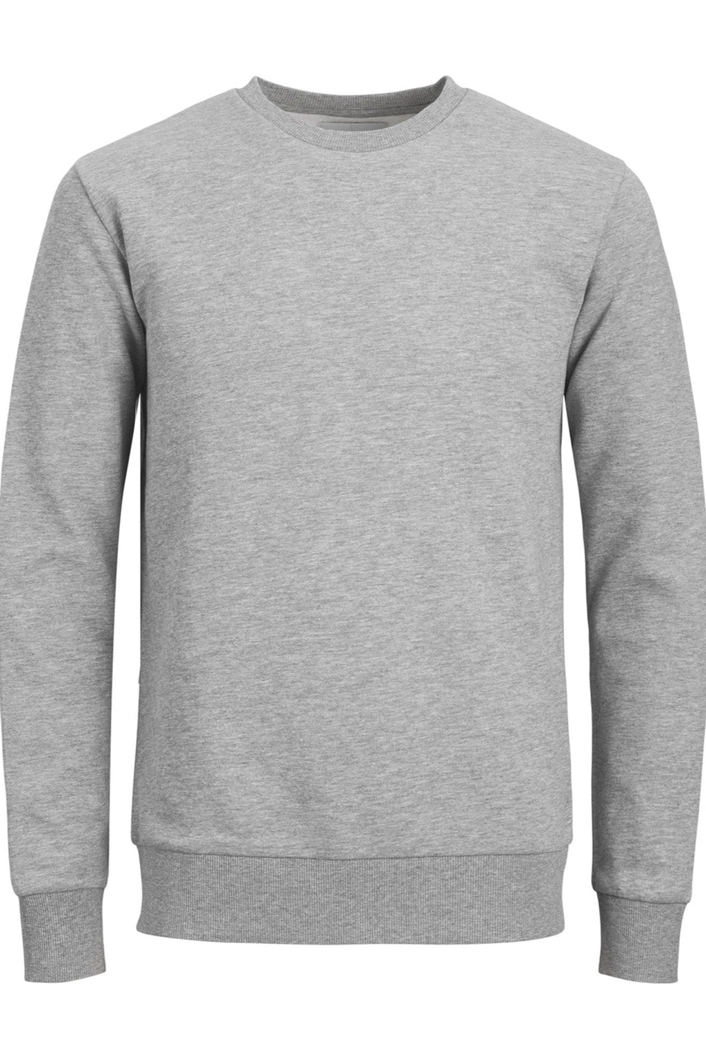 Basic Crewneck Sweat - Lysegrå Melange