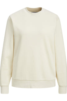 Basic Crewneck Sweat - Lys Beige