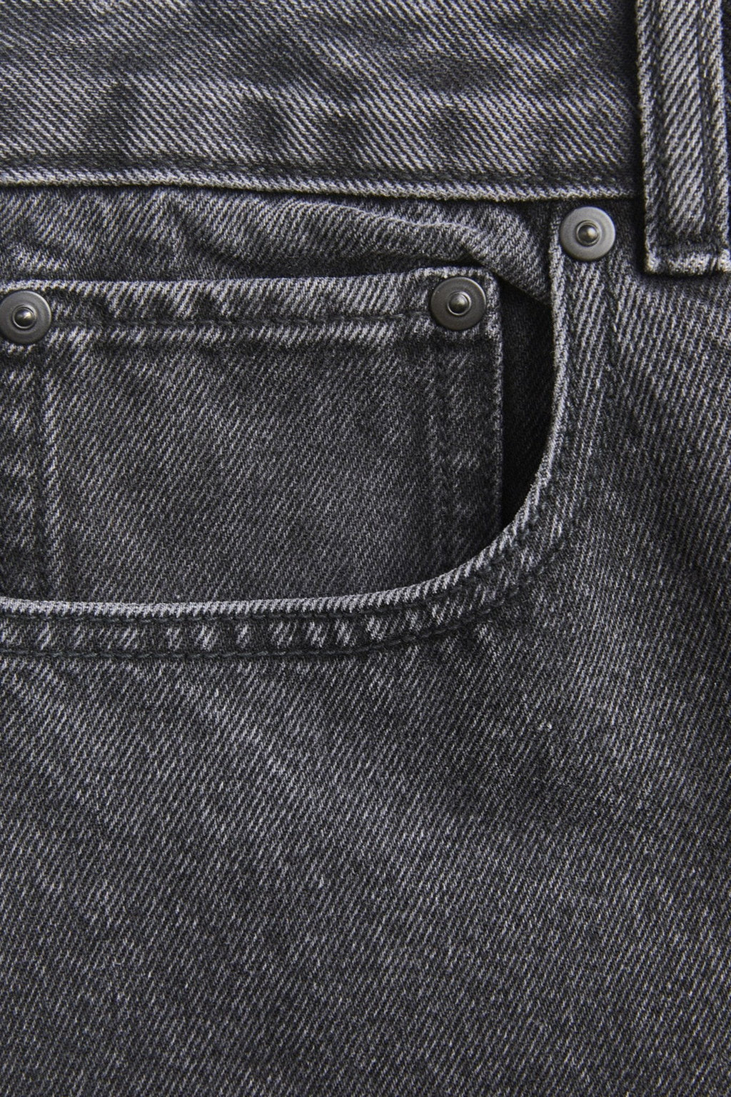 De Originale Performance Mom Jeans - Washed Black Denim
