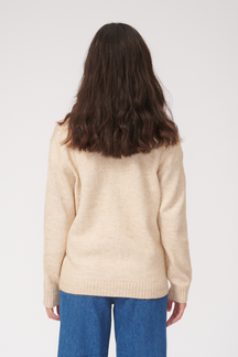 Strikket Cardigan - Beige