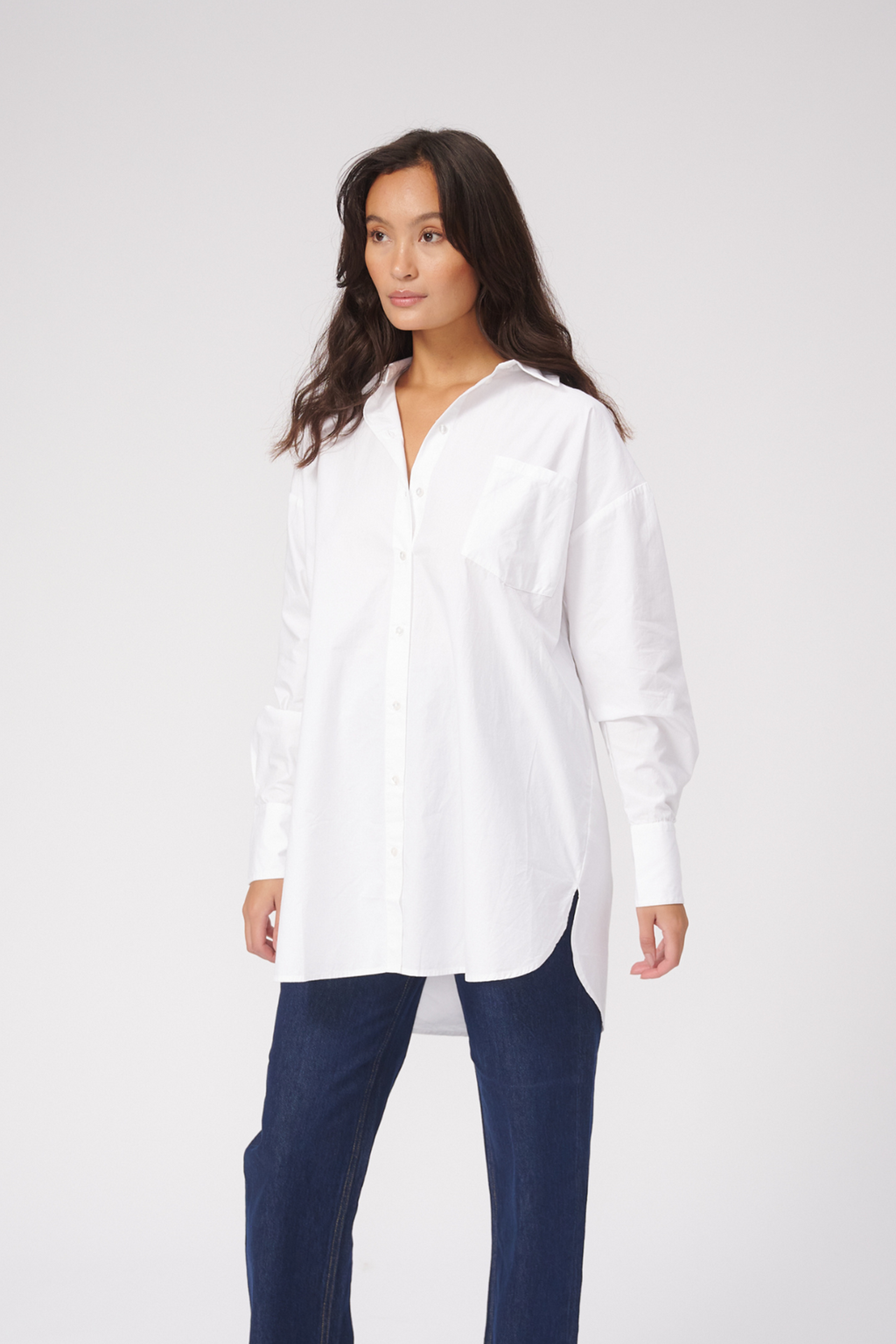 Oversized Shirt - Hvid