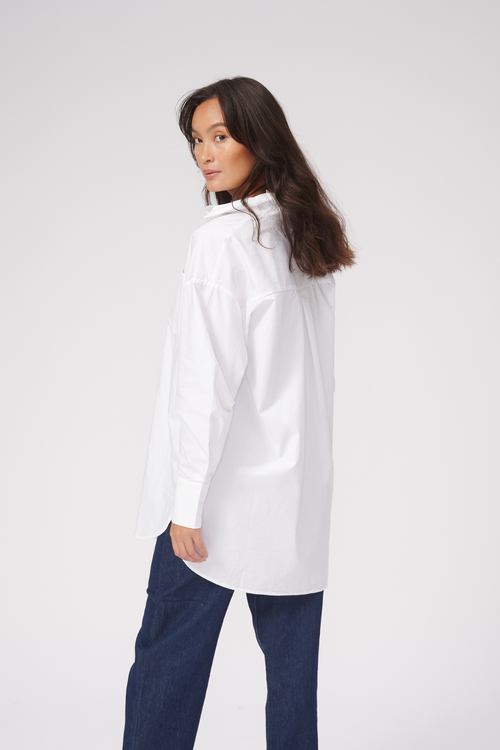 Oversized Shirt - Hvid