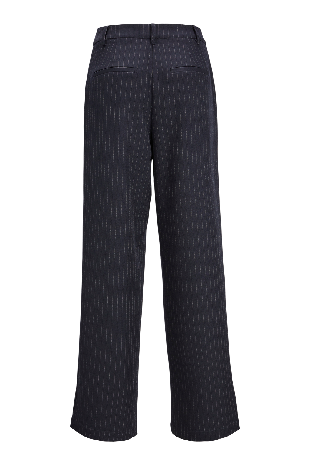Klassiske Habitbukser - Navy Pinstripe