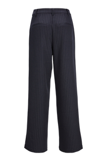 Klassiske Habitbukser - Navy Pinstripe
