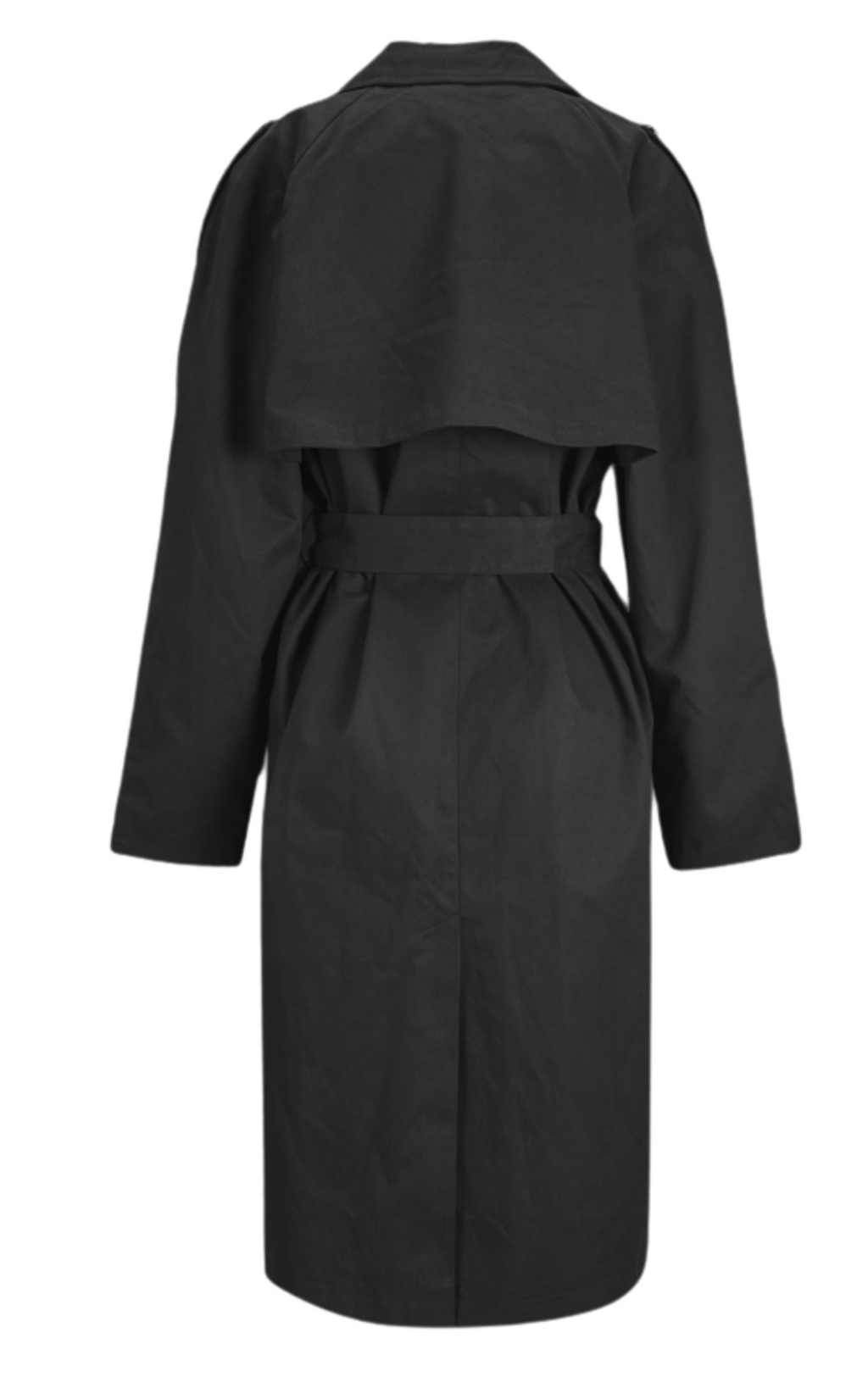 Linea trenchcoat - Sort