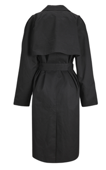 Linea trenchcoat - Sort
