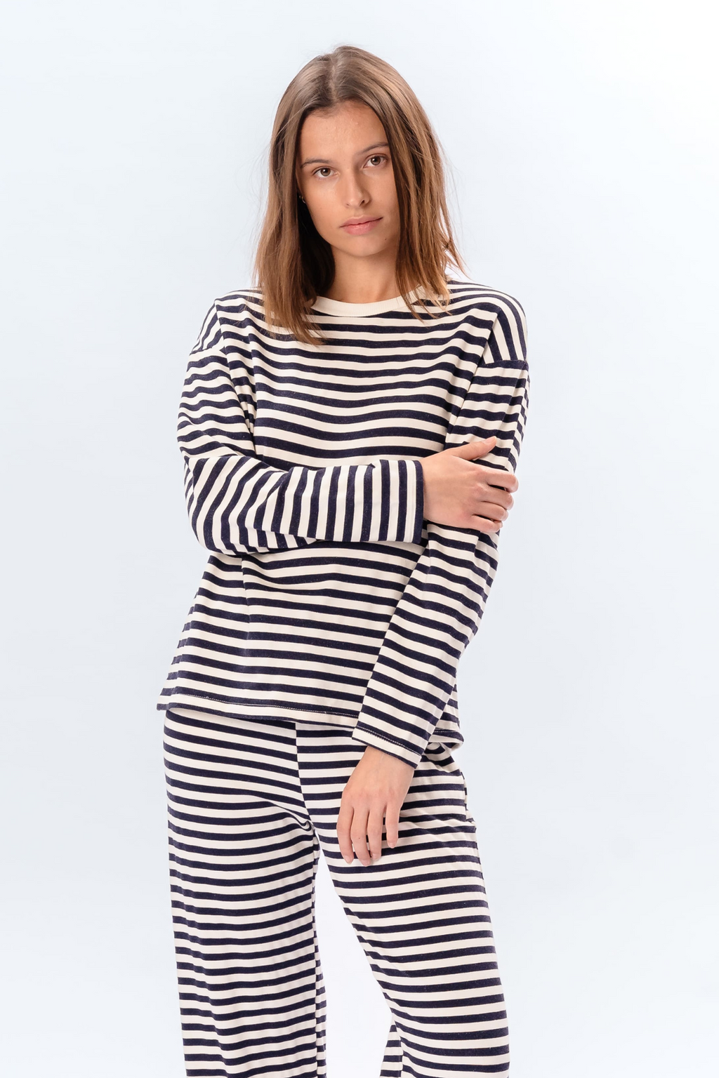 Stripped Shirt - Blå