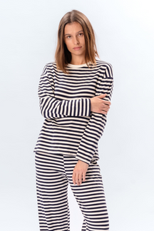 Stripped Shirt - Blå