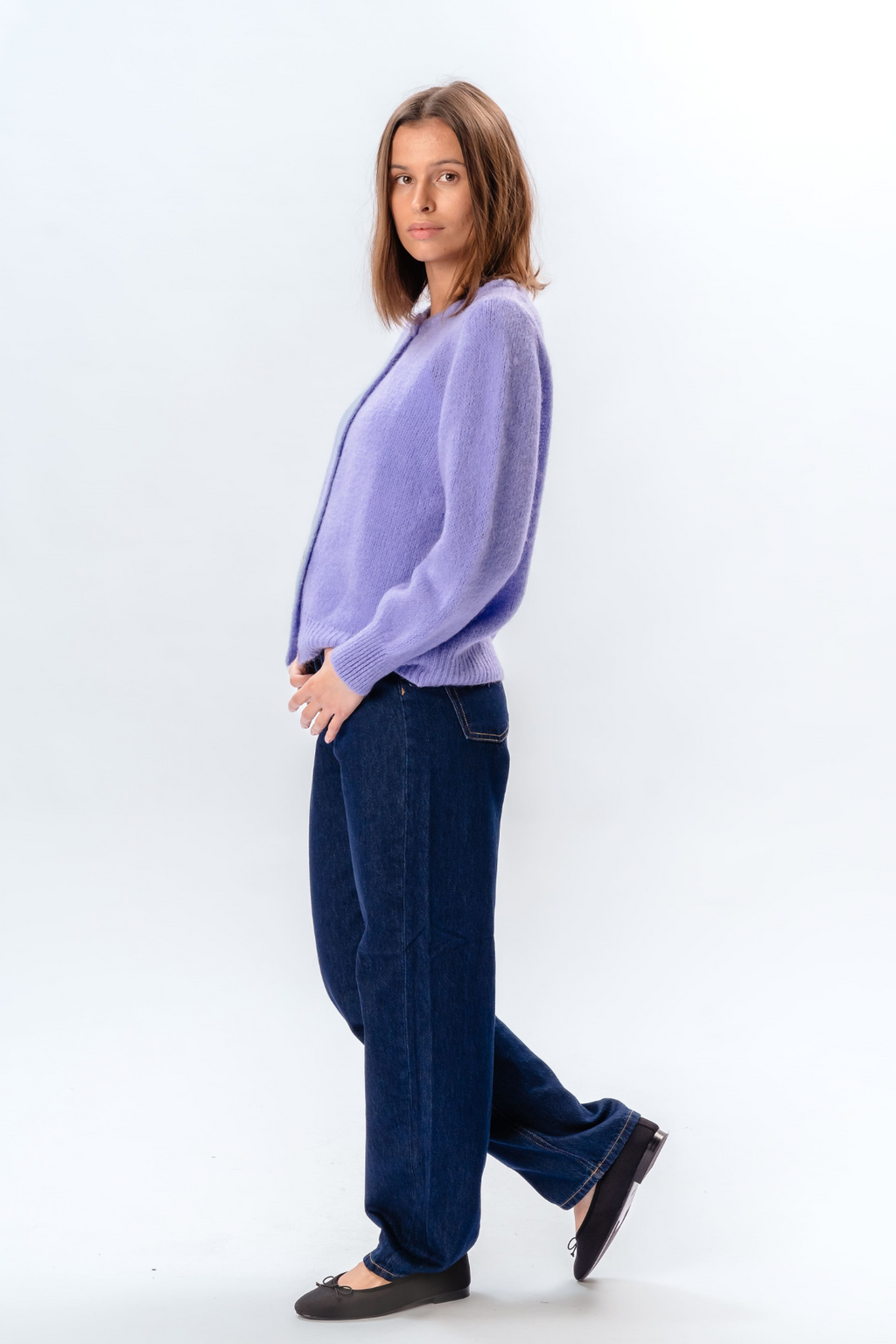 Anna Cardigan - Sky Blue