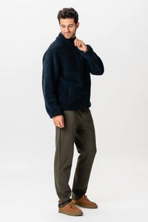 Fleece Jakke - Navy