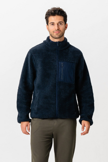 Fleece Jakke - Navy