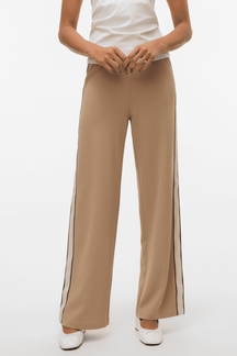Berlin MW Wide Panel Pant - Sølv Mink