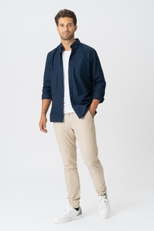 Den Originale Performance Oxford Skjorte - Navy