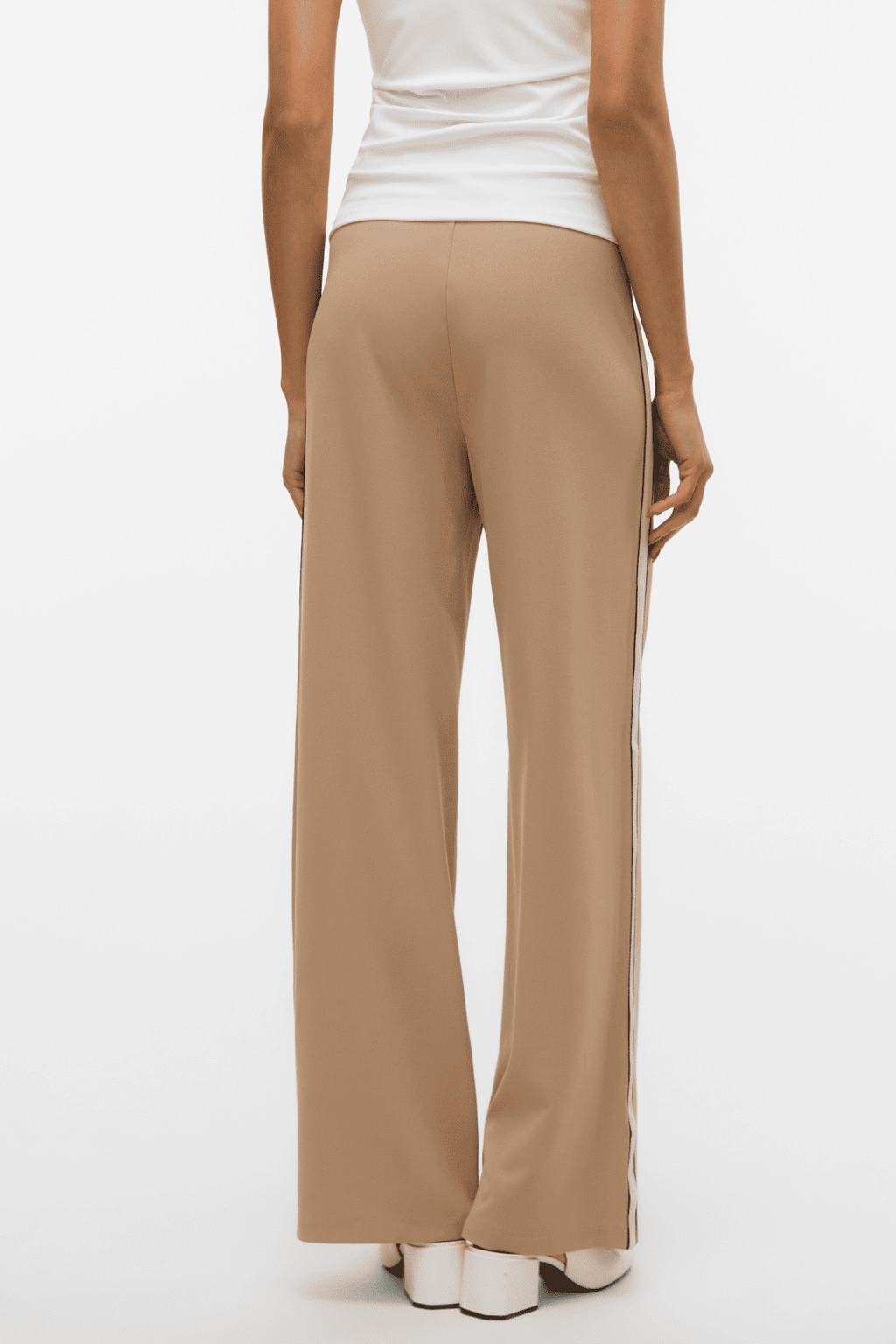 Berlin MW Wide Panel Pant - Sølv Mink