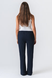 Sweatpants med Vidde - Marineblå