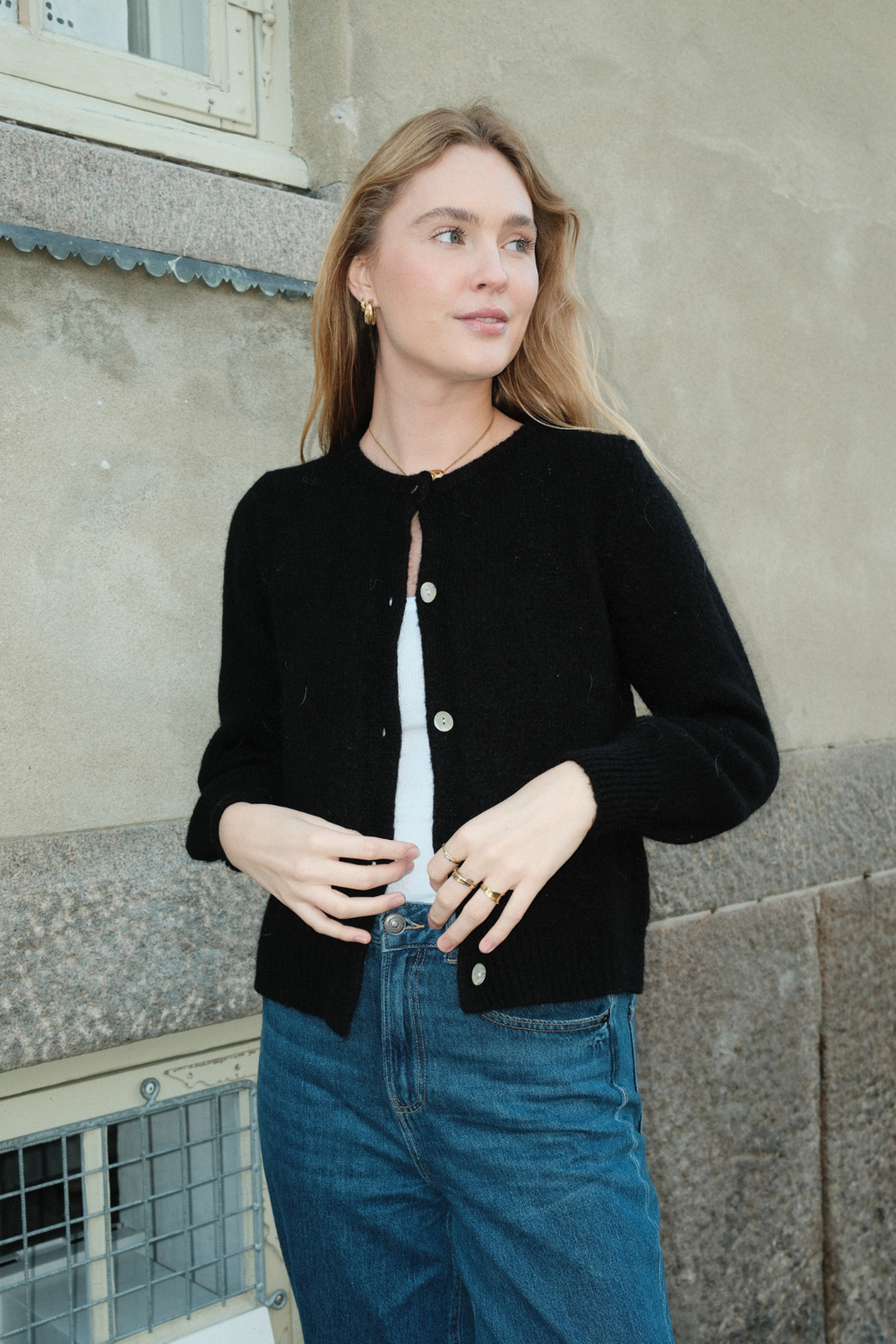 Anna Cardigan - Sort