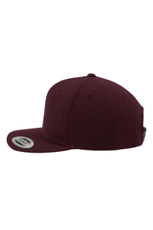 Classic Snapback - Maroon/Maroon