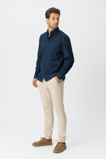 Den Originale Performance Oxford Skjorte - Navy