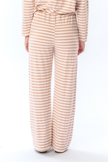 Strippet Bukser - Beige