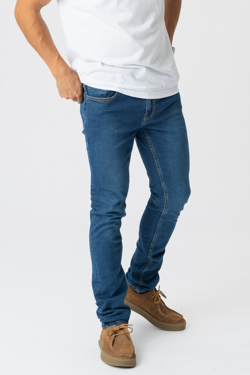 De Originale Performance Jeans (Slim) - Medium Blue Denim