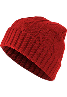 Next Beanie Cable Flap - Rød