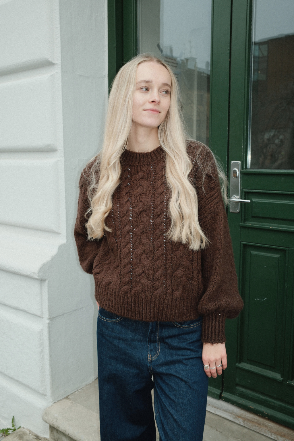 Emma Knit - Chokolade