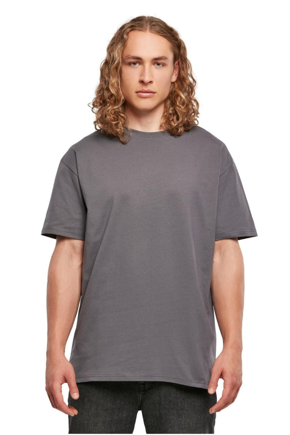 Heavy Oversized T-shirt - Mørkegrå