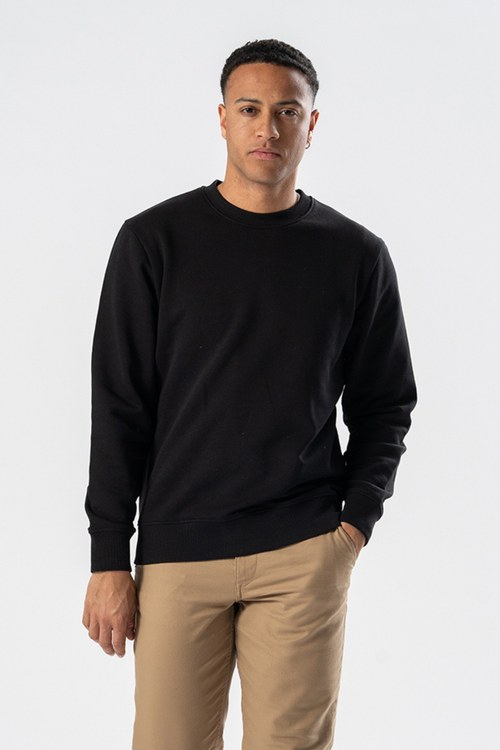 Sweatshirt Crewneck - Sort