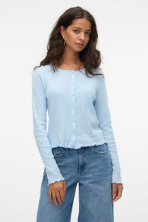Isa O-Hals Cardigan - Nantucket Breeze