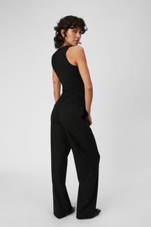 Lisa Wide Pant - Sort
