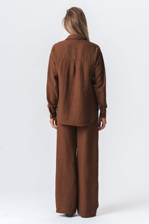 Aila Top - Snehvid / Sort