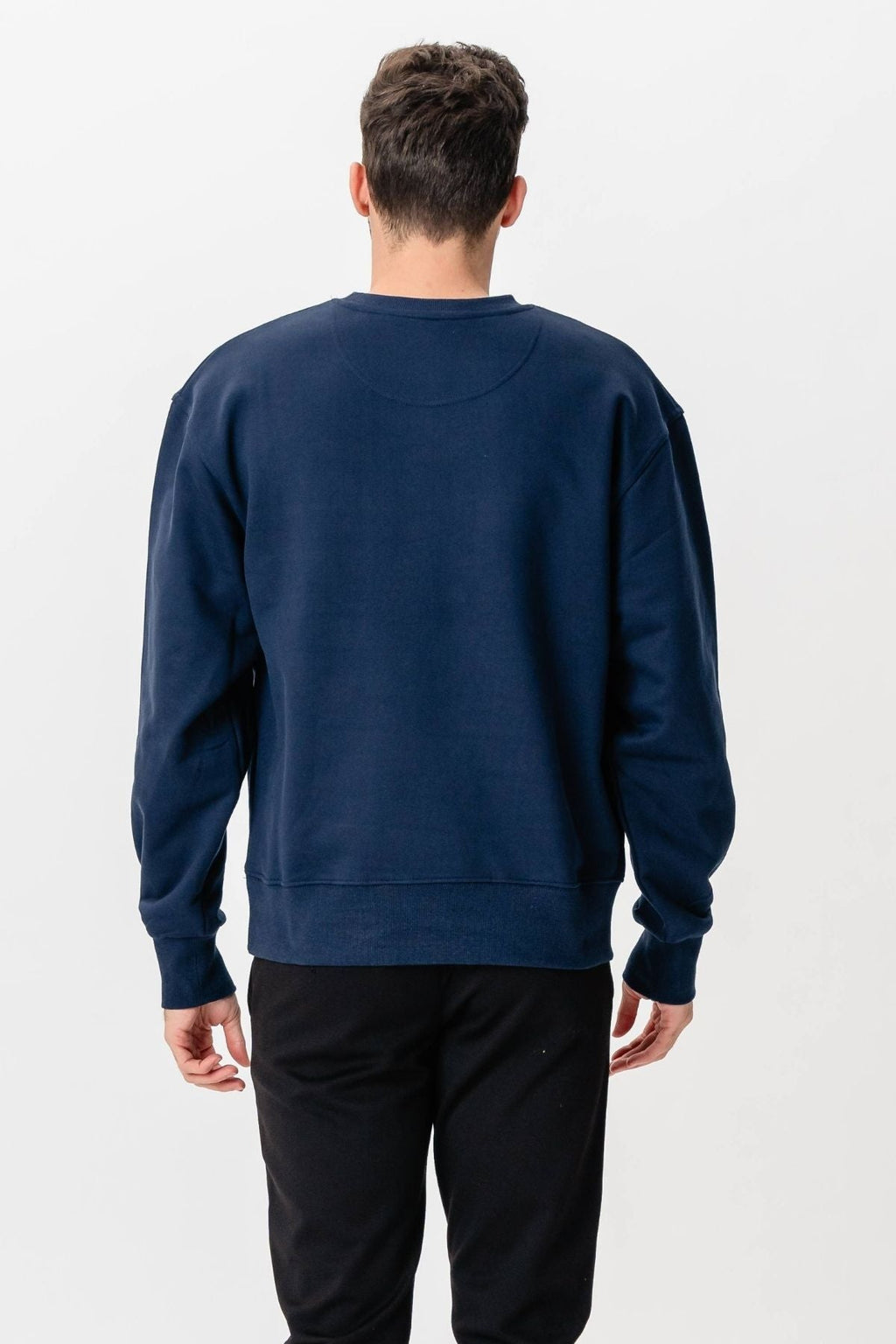 Heavy Crewneck - Marineblå